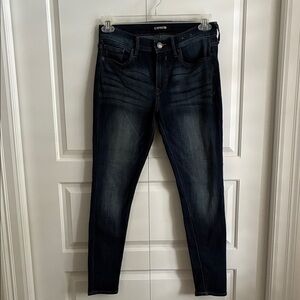 Express Women's Mid Rise Stretch Leggings Jeans 8S